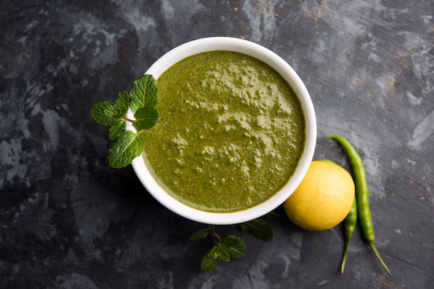 Mint‑Coriander (Green) Chutney